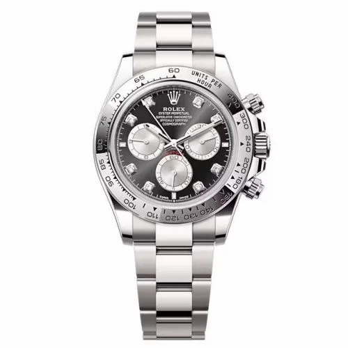 Rolex Cosmograph Daytona White Gold / Black - Steel - Diamond / Oyster 126509-0002 (M126509-0002)